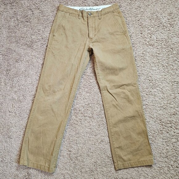 Eddie Bauer Other - Eddie Bauer Classic Chino Pants Mens Tag 30x30 Act 31x29 Khaki Straight Leg